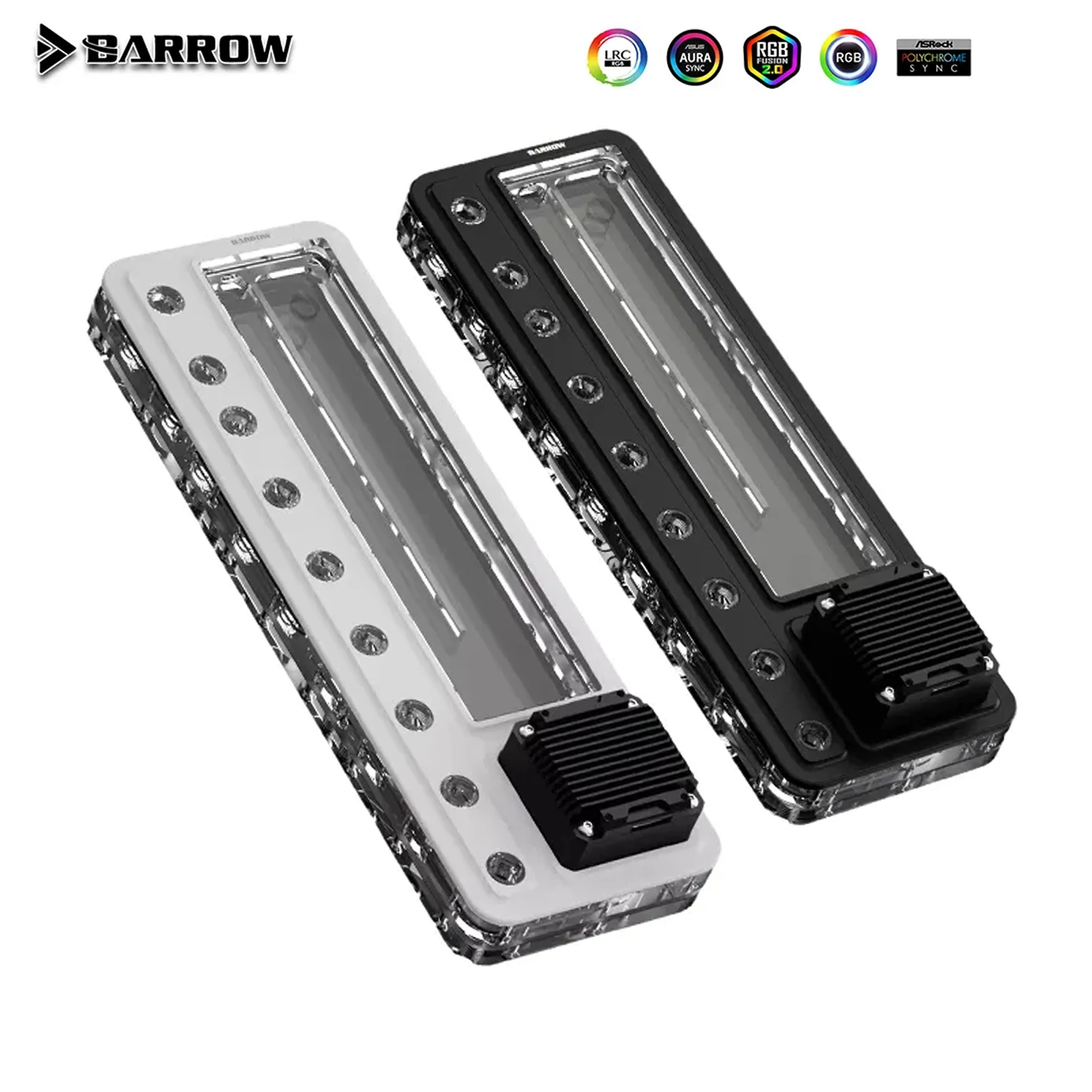 Integrated Pump Reservoir Distro Plate - Bomba de agua integrada Barrow AIO