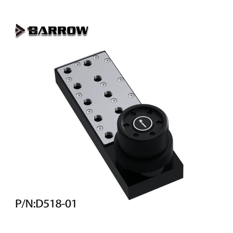Integrated Pump Reservoir Distro Plate - Barrow DC17-01 Placa/Distribuidor de Acero Inoxidable