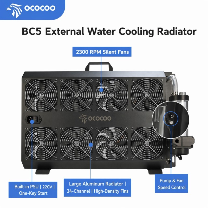 Kit de Radiador de Refrigeraci - External Radiator Water Cooling Kit reseña y precio