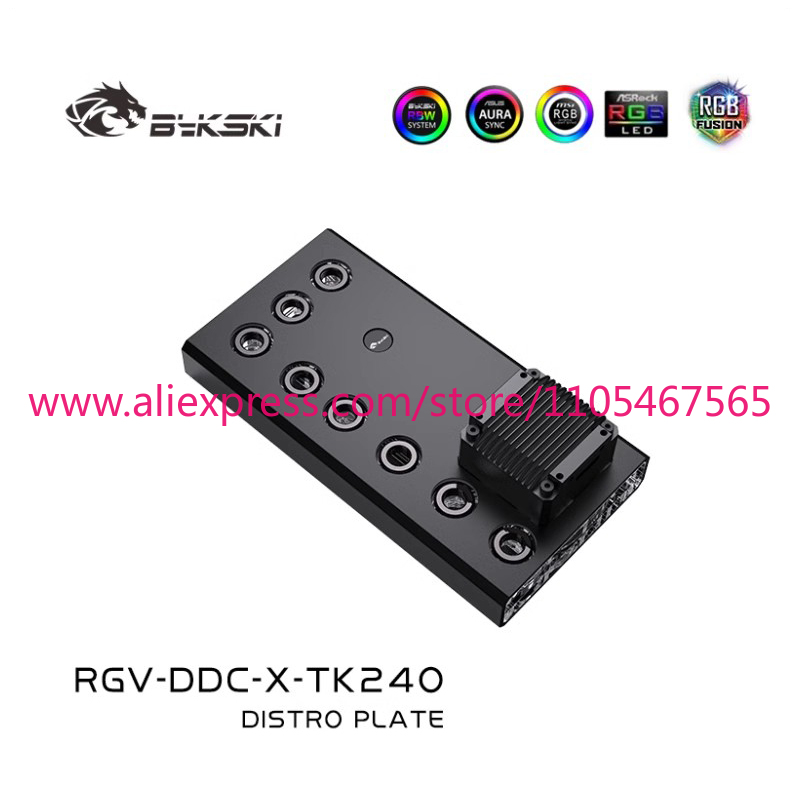1 Placa/Distribuidor Acrílico  - Distro Plate Ddc Pump Combo reseña y precio