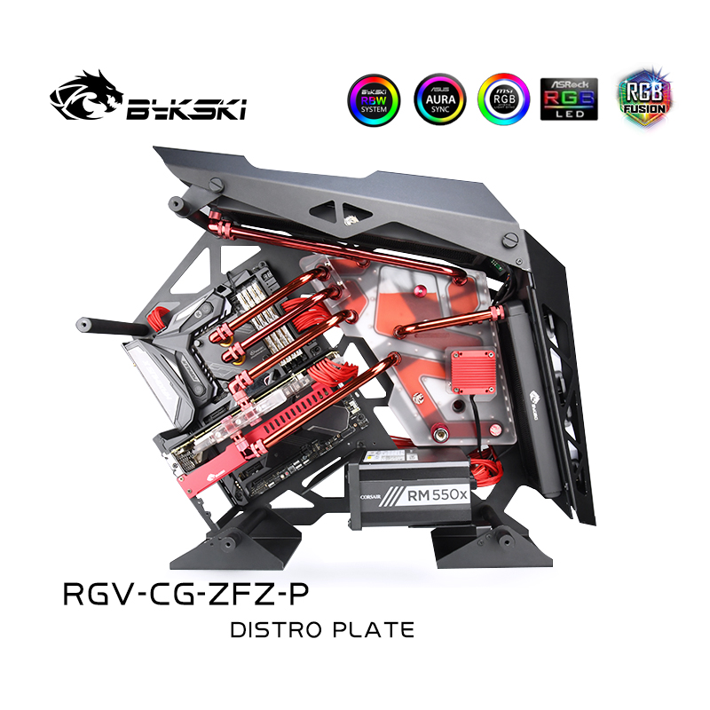 BYKSKI, placa acrílica, soluci - Distro Plate Ddc Pump Combo reseña y precio