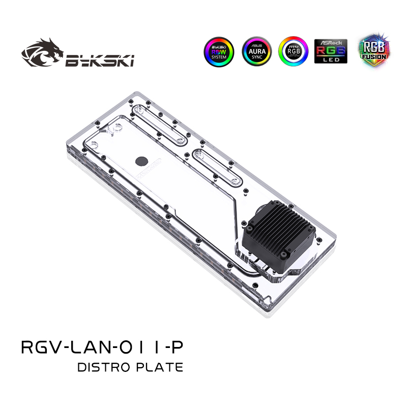 BYKSKI tablero acrílico placa  - Distro Plate Ddc Pump Combo reseña y precio