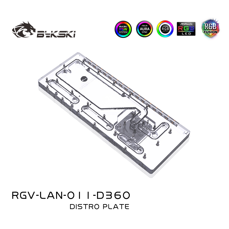 Placa de Distribución BYKSKI,  - Distro Plate Ddc Pump Combo reseña y precio