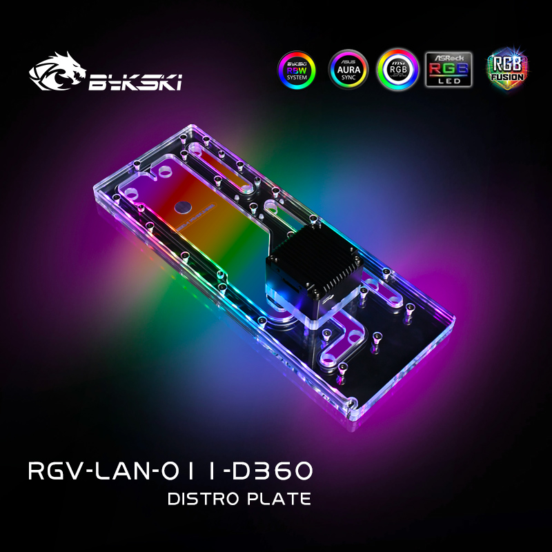 Placa de Distribución BYKSKI,  - Distro Plate Ddc Pump Combo reseña y precio