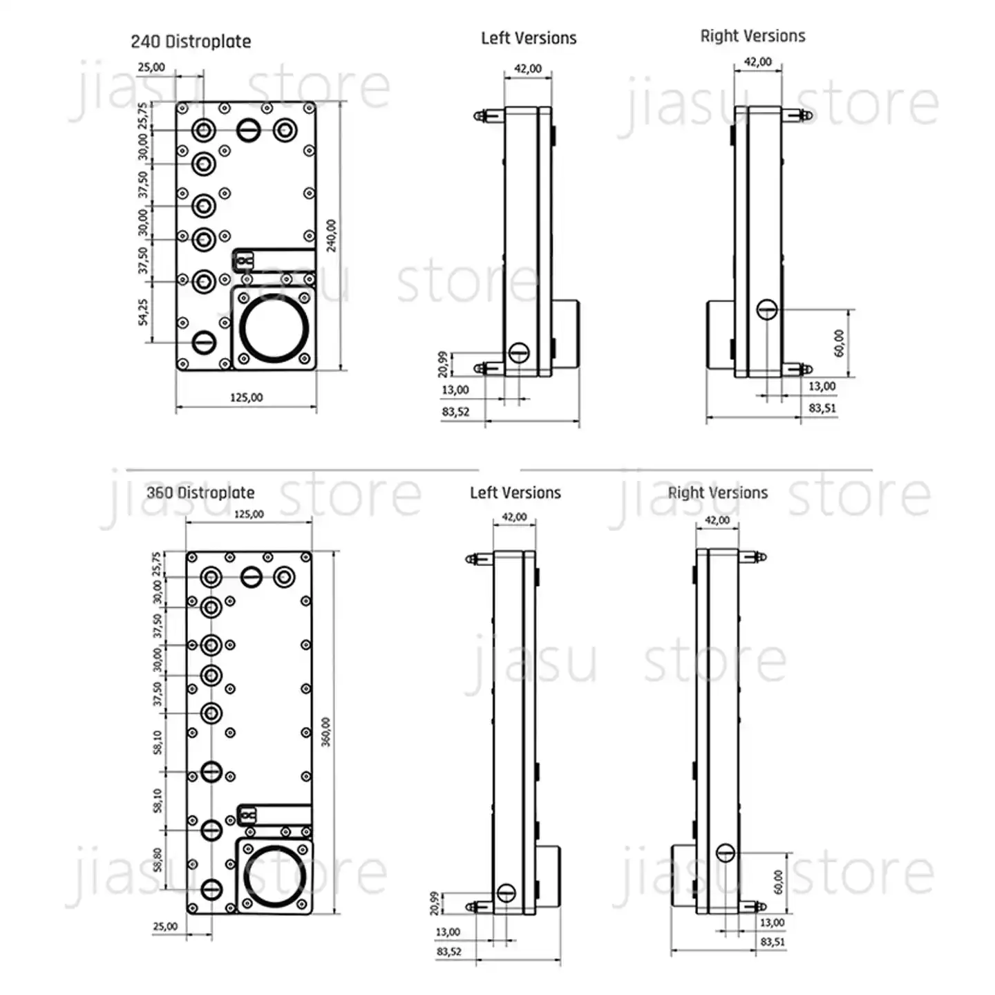 Placa de Distribución Alphacoo - Integrated Pump Reservoir Distro Plate reseña y precio