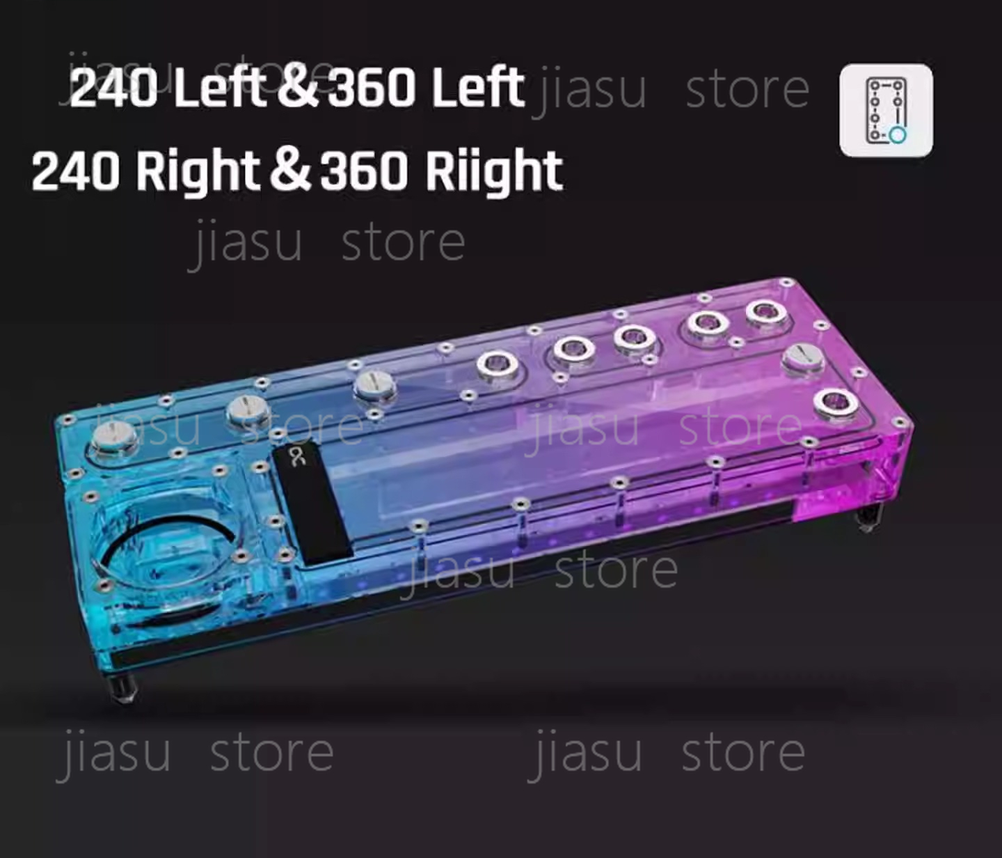 Placa de Distribución Alphacoo - Integrated Pump Reservoir Distro Plate reseña y precio