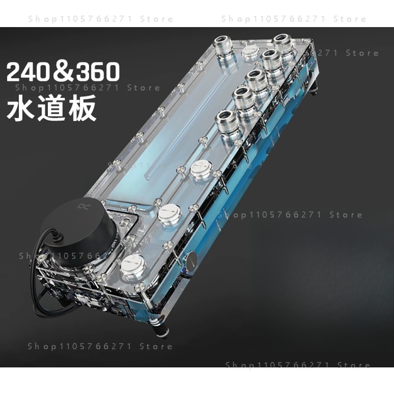 Alphacool Core Distro Plate 24 - Integrated Pump Reservoir Distro Plate reseña y precio