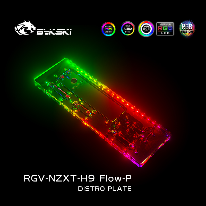 Bykski RGV-NZXT-H9 FIow-P depó - Distro Plate Ddc Pump Combo reseña y precio