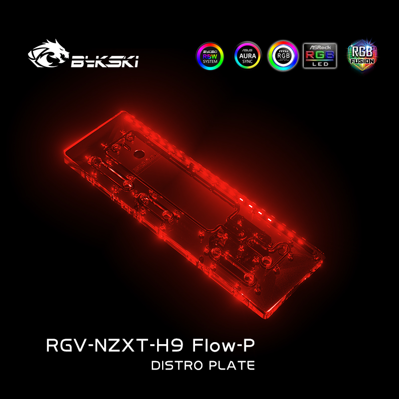 Bykski RGV-NZXT-H9 FIow-P depó - Distro Plate Ddc Pump Combo reseña y precio