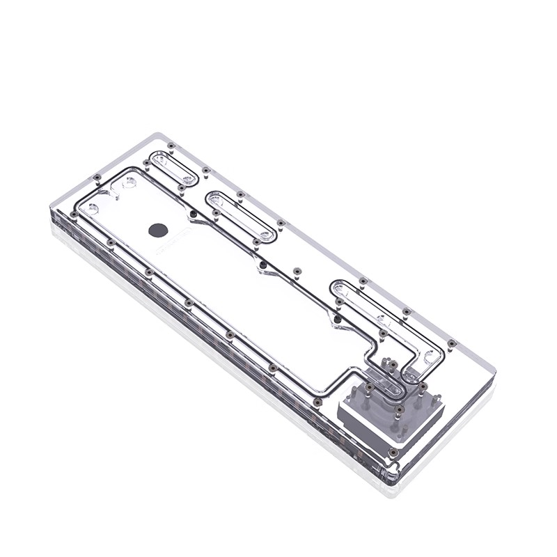 Tanque Acrílico BYKSKI para Ca - Distro Plate Ddc Pump Combo reseña y precio