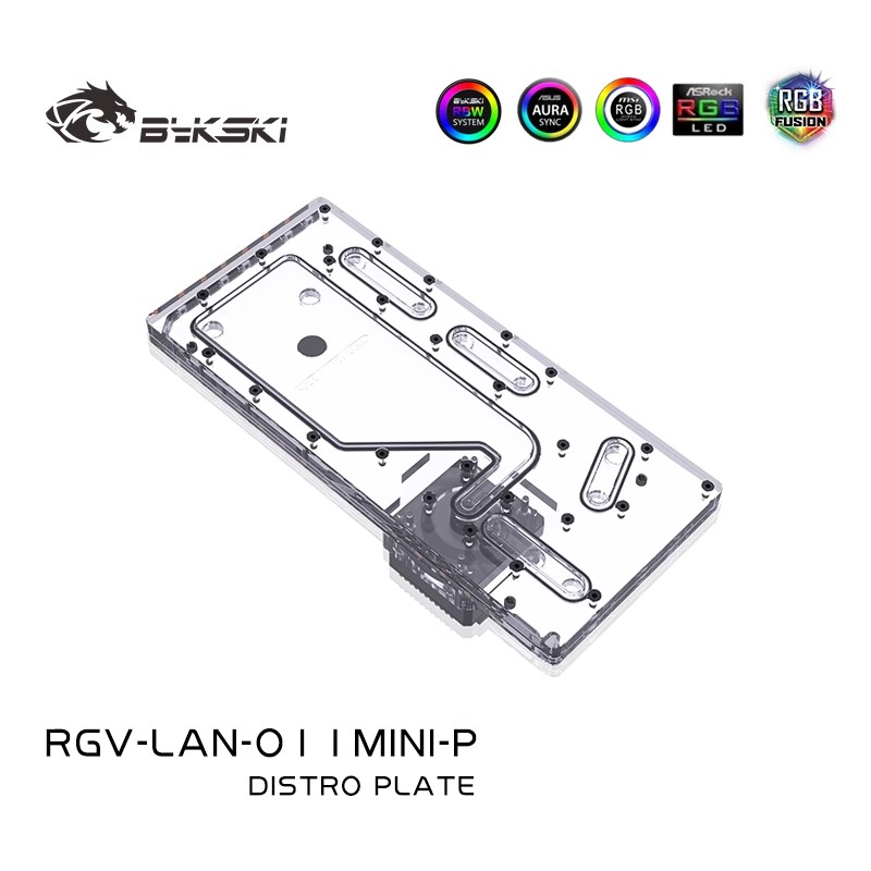 BYKSKI RGV-LAN-O11MINI-P siste - Distro Plate Ddc Pump Combo reseña y precio