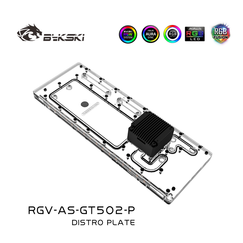 Bykski-placa acrílica astro pa - Distro Plate Ddc Pump Combo reseña y precio