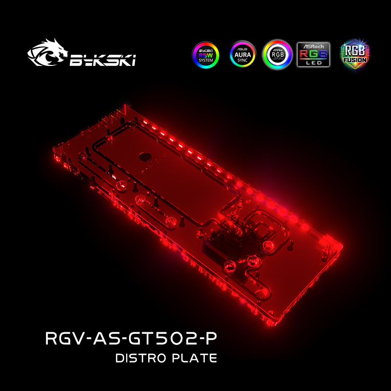 Bykski-placa acrílica astro pa - Distro Plate Ddc Pump Combo reseña y precio