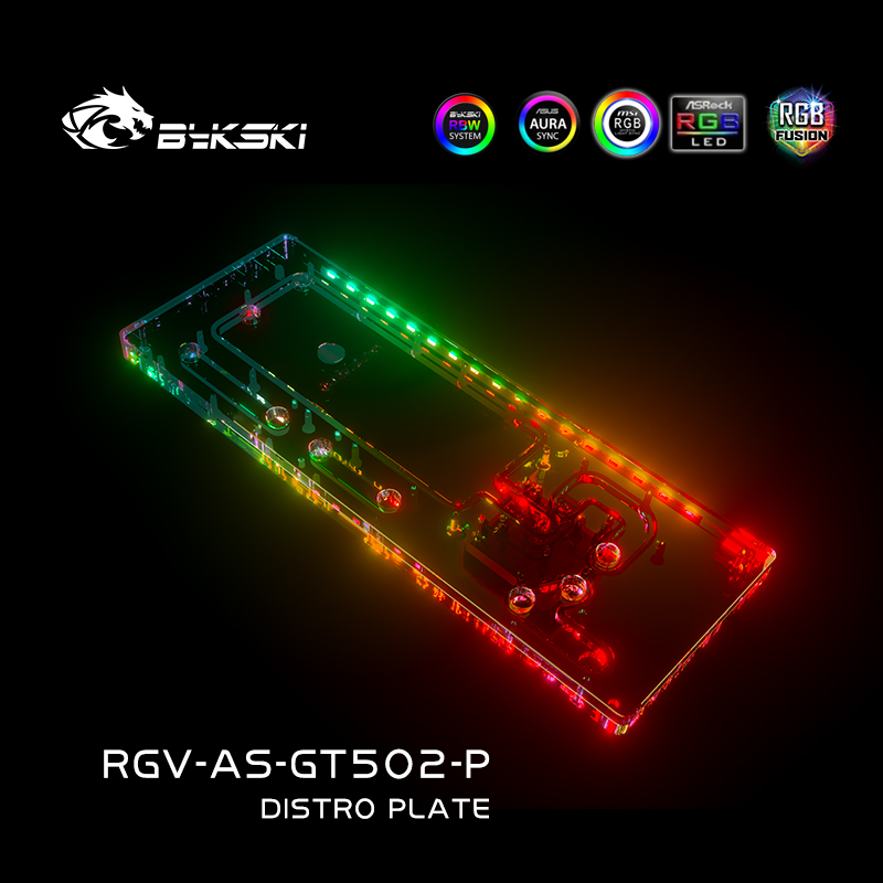 Bykski-placa acrílica astro pa - Distro Plate Ddc Pump Combo reseña y precio