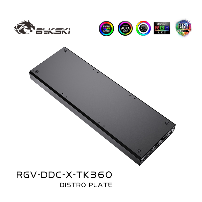 Bykski-placa acrílica astro pa - Distro Plate Ddc Pump Combo reseña y precio