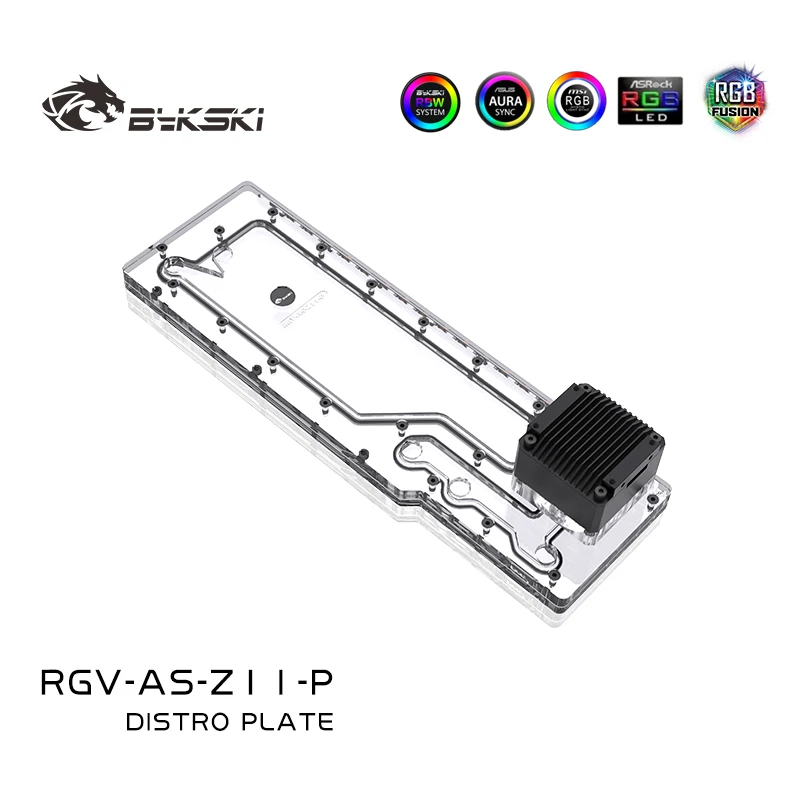 BYKSKI RGV-AS-Z11-P Tanque acr - Distro Plate Ddc Pump Combo reseña y precio