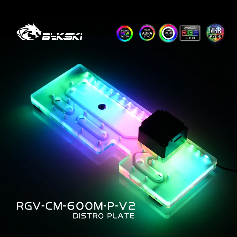 BYKSKI Tanque Acrílico Uso par - Distro Plate Ddc Pump Combo reseña y precio