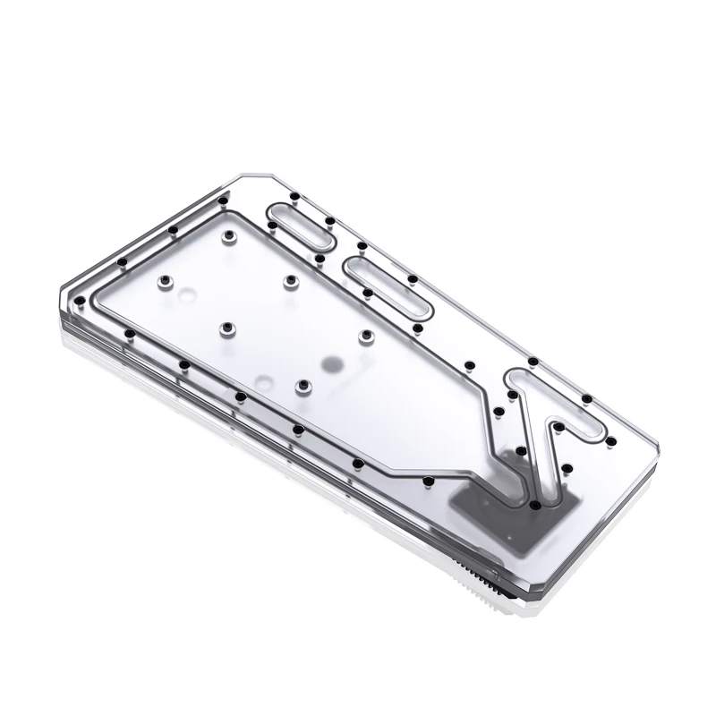 BYKSKI-placa acrílica con solu - Distro Plate Ddc Pump Combo reseña y precio