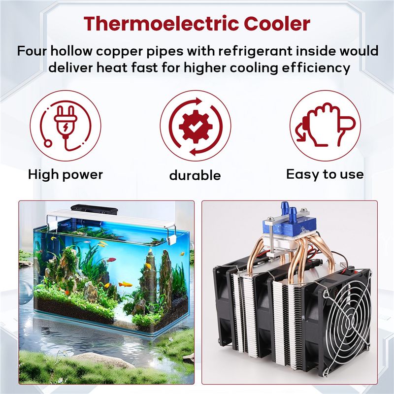 Enfriador Termoeléctrico para  - Chiller Water Cooling System Pc reseña y precio