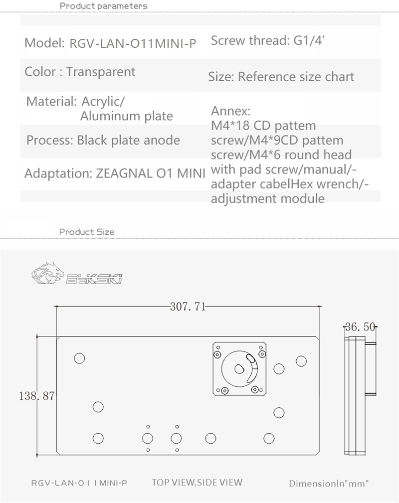 BYKSKI-sistema de refrigeració - Distro Plate Ddc Pump Combo reseña y precio