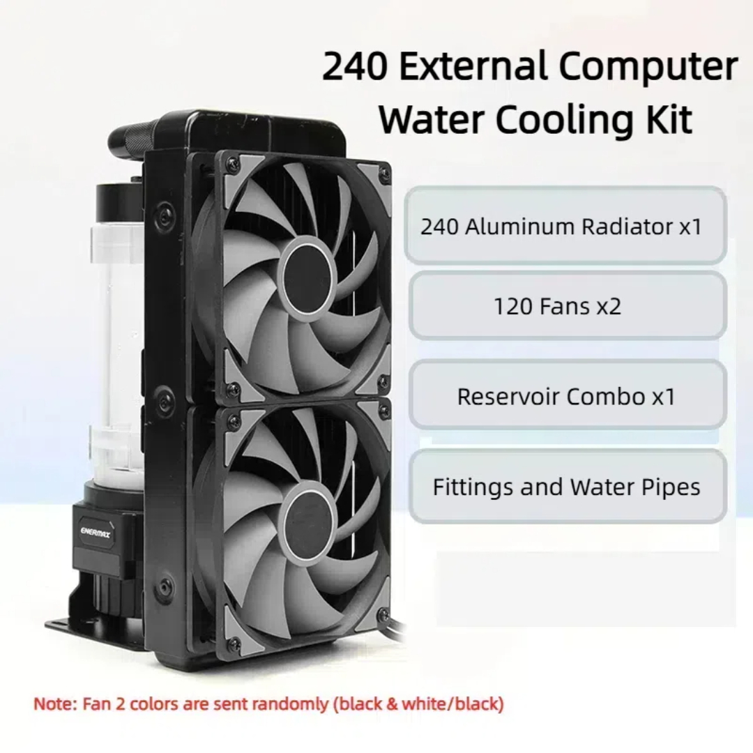 Kit de radiador de aluminio 24 - External Radiator Water Cooling Kit reseña y precio
