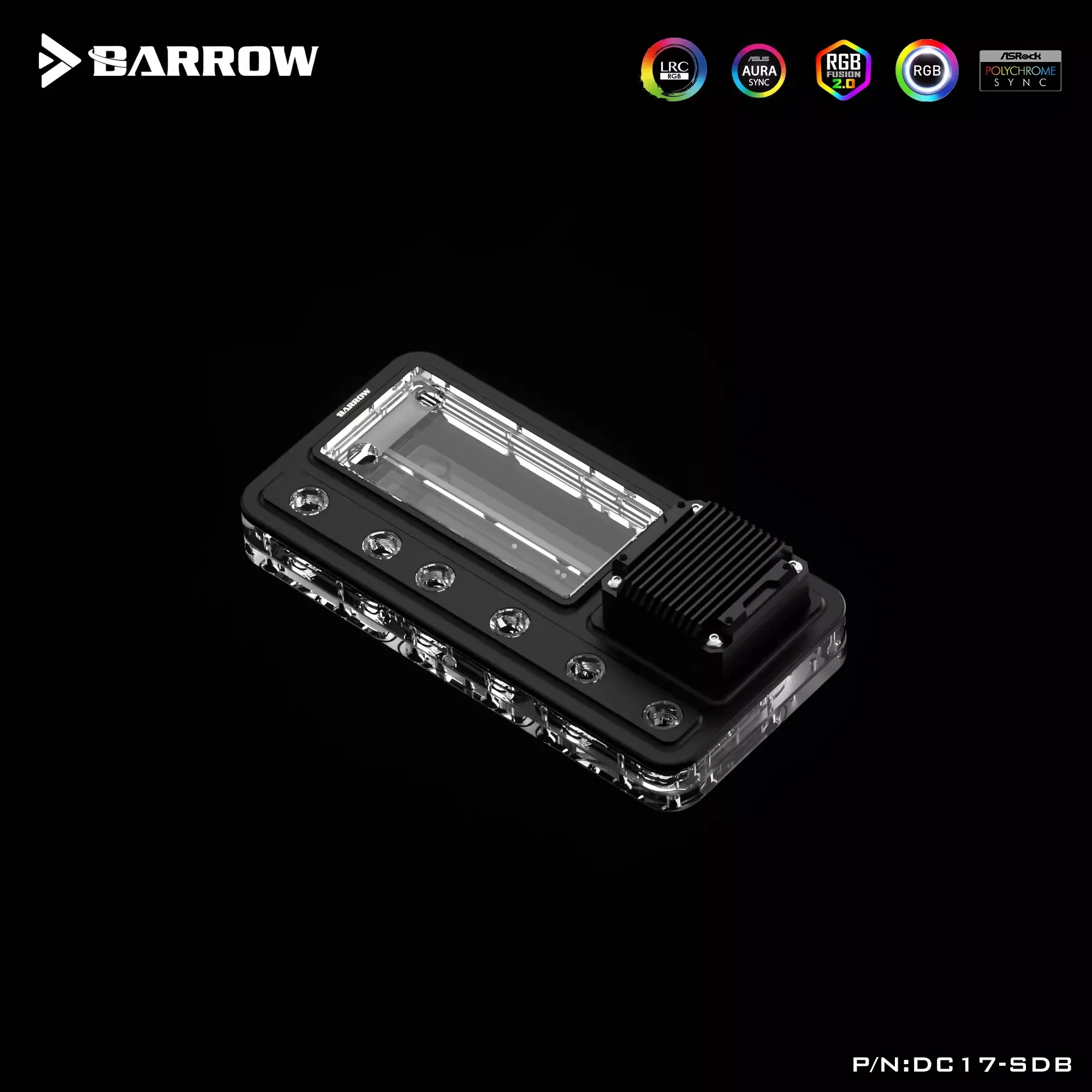 Bomba de agua integrada Barrow - Integrated Pump Reservoir Distro Plate reseña y precio
