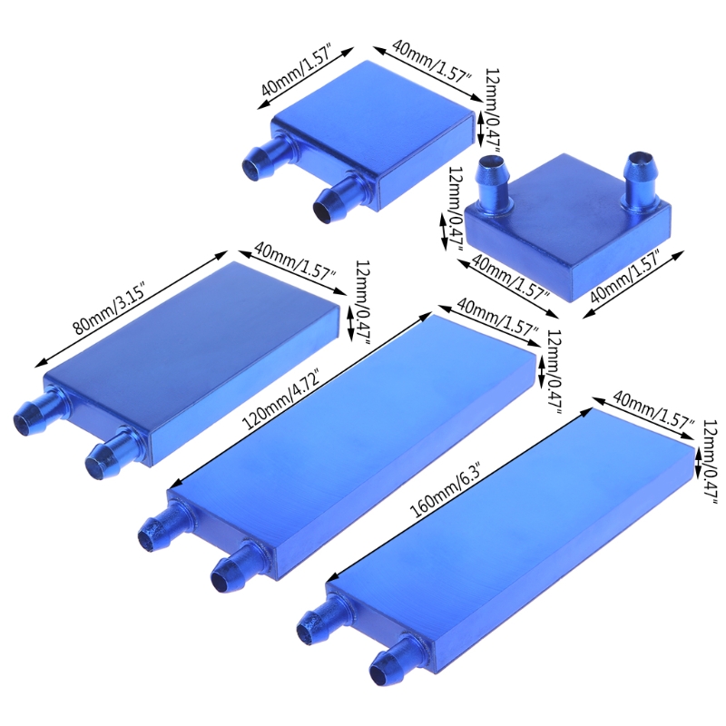 Bloque de refrigeración por ag - Chiller Water Cooling System Pc reseña y precio