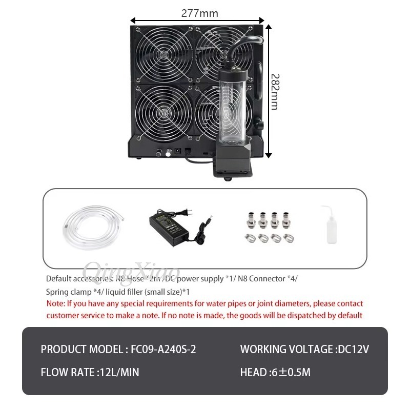 Kit de Refrigeración Externo I - External Radiator Water Cooling Kit reseña y precio